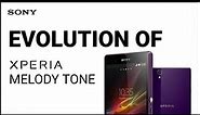 Evolution of Sony Xperia Ringtone (2002 - 2023)
