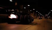 Batman the dark knight: tumbler tunnel scene HD