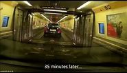 Driving the Channel Tunnel - Folkestone to Calais