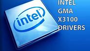 Drivers for Intel GMA x3100