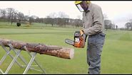 How to cut logs safely with a chainsaw - Which? guide