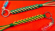 Super Easy Paracord Lanyard Keychain | How to Make a Paracord Key Chain Handmade DIY Tutorial #65