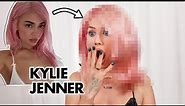 Trying to achieve Kylie Jenner's Pink hair that shook the internet