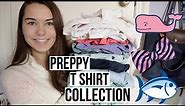 PREPPY + COLLEGE T SHIRT COLLECTION! 2016