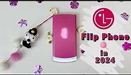 Unboxing a Flip Phone in 2024! | LG Lollipop (pink) | Phone Review