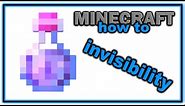 How to Make a Potion of Invisibility! | Easy Minecraft Potions Guide