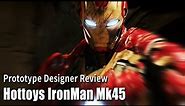 [Prototype works] 1/4 Hottoys Iron man Mk 45 / prototype designer review