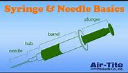 Syringe and Needle Basics [Air-Tite Products]