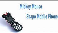 Mickey Mouse Shape Mobile Phone Full Detail In English