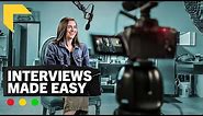 How to Shoot Cinematic Interviews | 10 Easy Steps