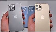 iphone 12 Pro graphite vs gold color comparison ⚡⚡⚡