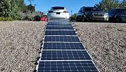2000W Mobile Tesla Solar Charger - version 3.0 - more solar, lower mass, battery in frunk!