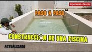 CONSTRUCCION DE PISCINA (POOL) // PASO A PASO // video actualizado