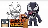 How to Draw Venom | Awesome Step-by-Step Tutorial