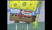 Mr. Krabs giving SpongeBob his name tag (1997 ver)