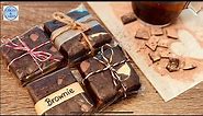 Fudgy Brownie Recipe | Gift Packaging Ideas | Handmade Birthday Gift Ideas