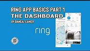 Ring App Basics Part 1 Dashboard