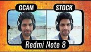 Redmi Note 8 Google Camera vs Stock Camera + GCam Installation (Check Description)