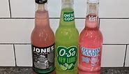 Jones Soda Watermelon, O-So Key Lime & Kist Cotton Candy Soda Pop Review