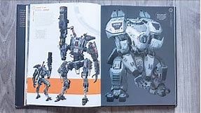 Artbook - The Art of Titanfall 2 - preview "page by page"