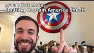 Floating Captain America Shield