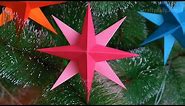 Easy 3D Paper Star for Christmas ⭐ DIY Christmas Decorations