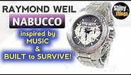 How BIG?! - Raymond Weil Nabucco 7800 Chronograph review | ShinyThings
