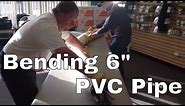 How to Bend 6" PVC Pipe using the PVC Bendit