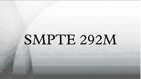 SMPTE 292M