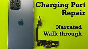 iPhone 12 Pro Max charging port charging dock replacement | DIY | nothing left out