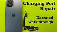 iPhone 12 Pro Max charging port charging dock replacement | DIY | nothing left out
