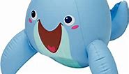 Little Kids Inc. Fubbles Inflatable Bubblin Whale Largest Ever Bubble Machine; Premium Bubble Solution Included (496)