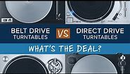 Belt Drive Turntables vs Direct Drive Turntables: What’s the Difference, and Which is Better?