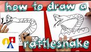 How To Draw A Rattlesnake