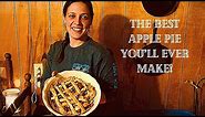 Apple Pie from scratch, using DRIED APPLES!