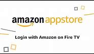 Login with Amazon for Amazon Fire TV Apps
