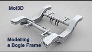 MoI3D - Modelling a Bogie Frame