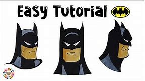 How To Draw Batman Step By Step Easy