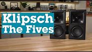 Klipsch The Fives powered speaker system | Crutchfield