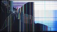 ►FULL HD Cracked Broken Screen TV Screen Video ✅