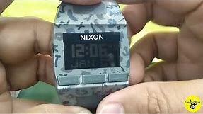 how to set your Nixon watch
