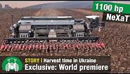 NEXAT: The All-New Revolutionary 1100-HP Tractor | Harvesting in the Ukraine
