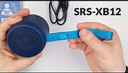 Sony SRS-XB12 Unboxing & Sound Test