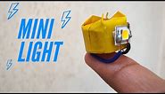 How to Make LED Mini-Light | Small Battery Operated LED Light