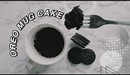 EASY 2 INGREDIENT OREO MUG CAKE ♡ | ShayBrit