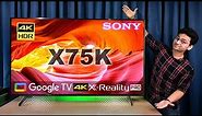 Sony Bravia X75K Unboxing & Review 🔥 | Sony 65" 4K TV With Google TV OS 🤩