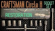 Vintage Craftsman “Circle H” Socket Set - HOW-TO Clean-up, Restoration, Rust Removal TIPS and TRICKS