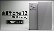 Introducing iPhone 13 | 3ds Max Modeling (Part-1)