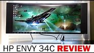 HP ENVY 34c Curved 3440x1440 Monitor - Full Review