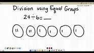 3rd Grade Division Using Equal Groups